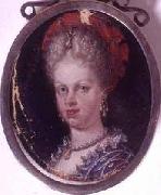 Miguel Ximenez Portrait of Maria Luisa of Savoy oil painting